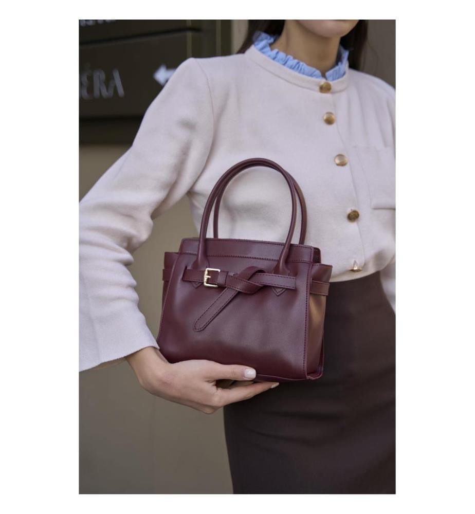 Handtasche - Claret-Red