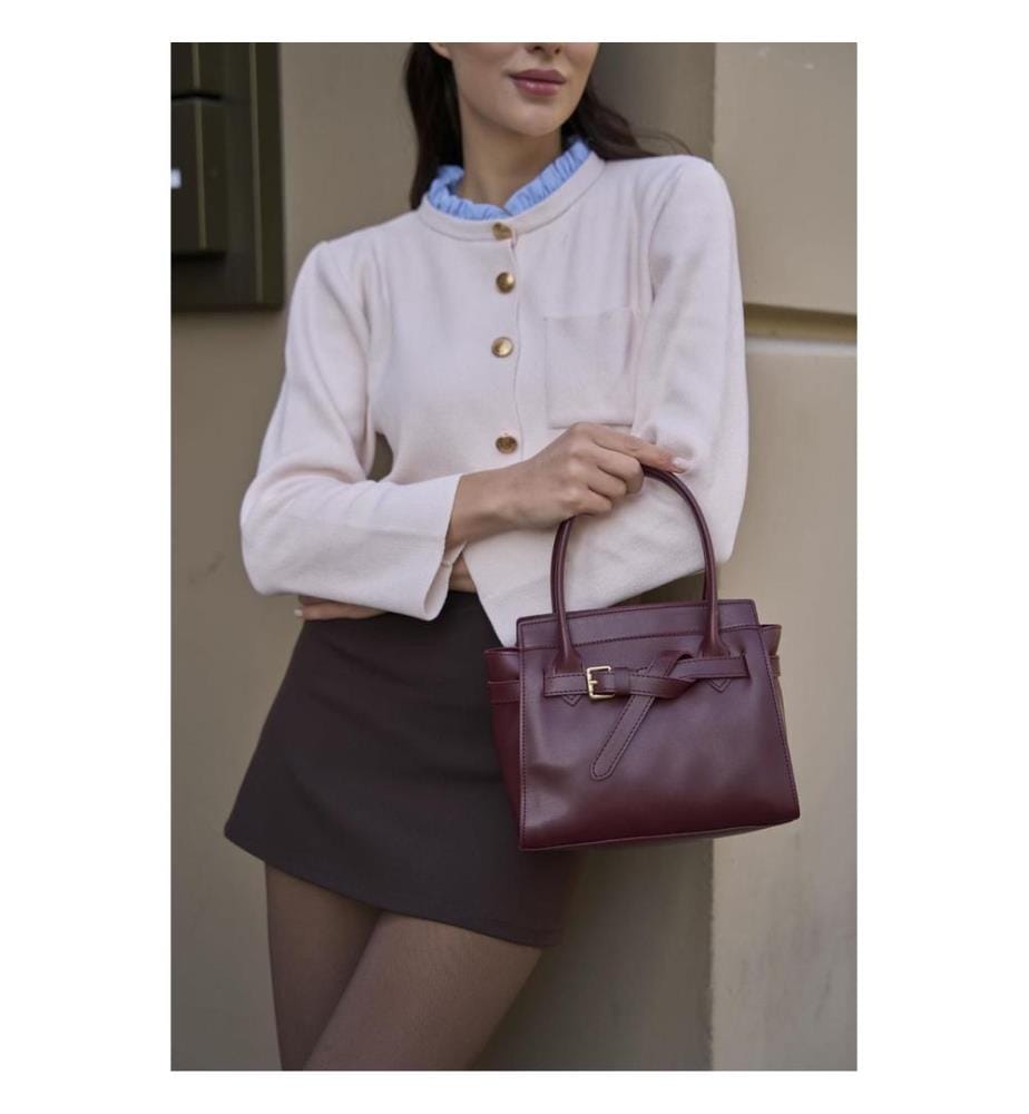 Handtasche - Claret-Red