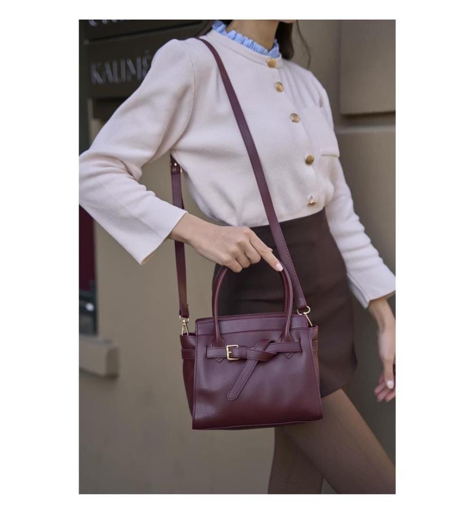 Handtasche - Claret-Red