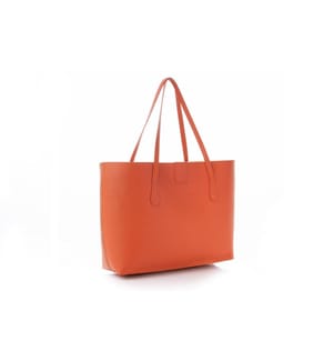 Tote Tasche, Kachel Rot, 100% Polyvinyl Leder