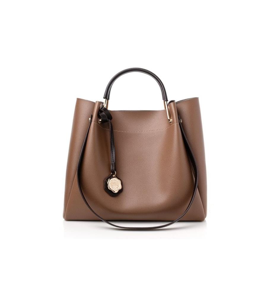 Tote Tasche, Nerz, 100% Polyvinyl Leder