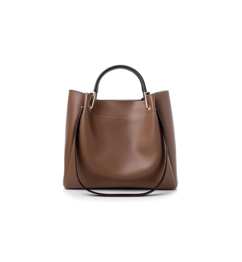 Tote Tasche, Nerz, 100% Polyvinyl Leder