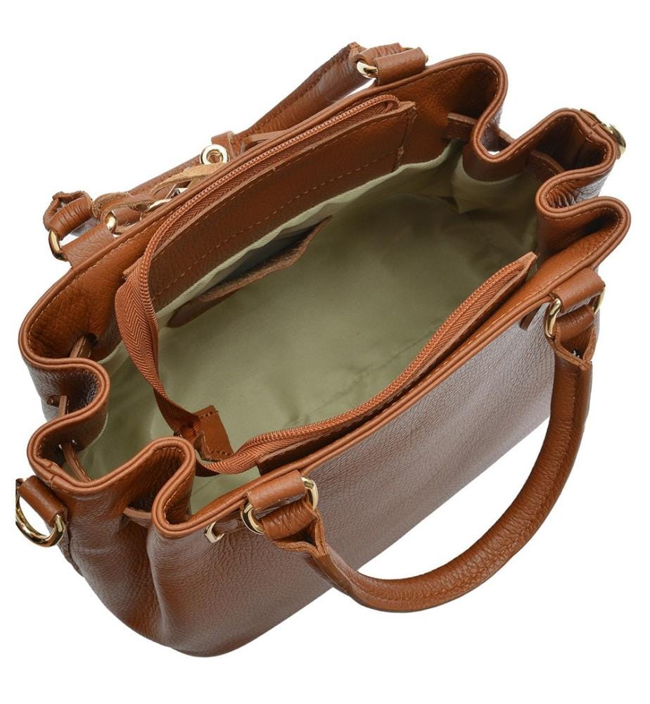 Henkeltasche - Cognac