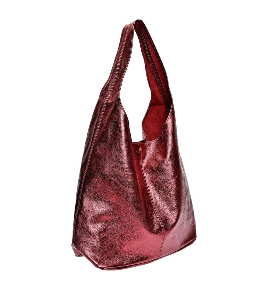 Borsa con manico superiore - Rosso