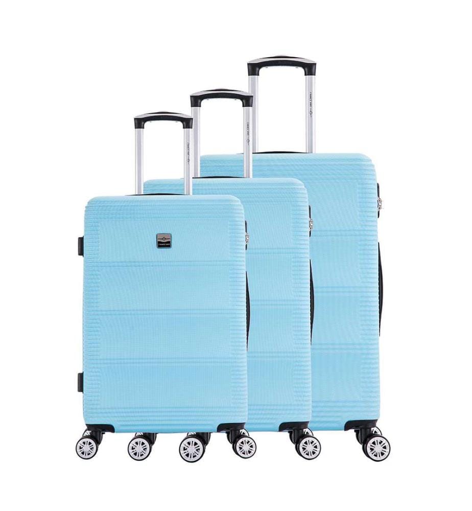 Londoner Koffer 3er-Set 8 Rollen - Himmel