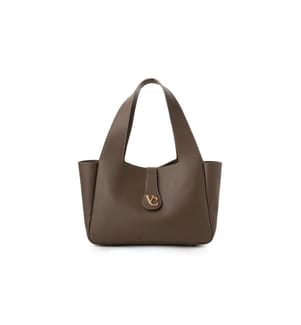 Tragetasche, Nerz, 100 % POLYVINYL-LEDER