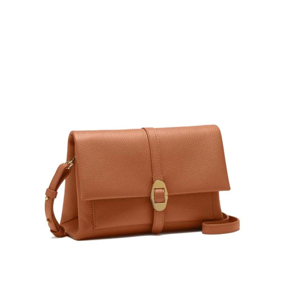 Sac à main Dorian – Cuir grainé – Marron
