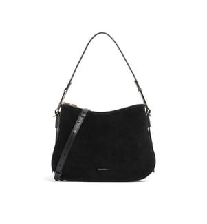 Sac à Bandoulière Magie Suede Bim - Cuir suédé - Noir