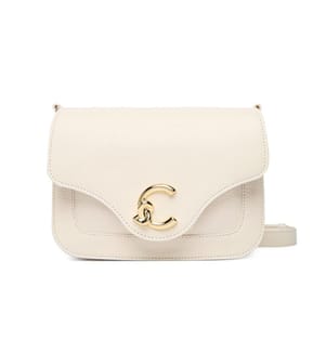 C-Me Handbag Granulated leather - Pearl