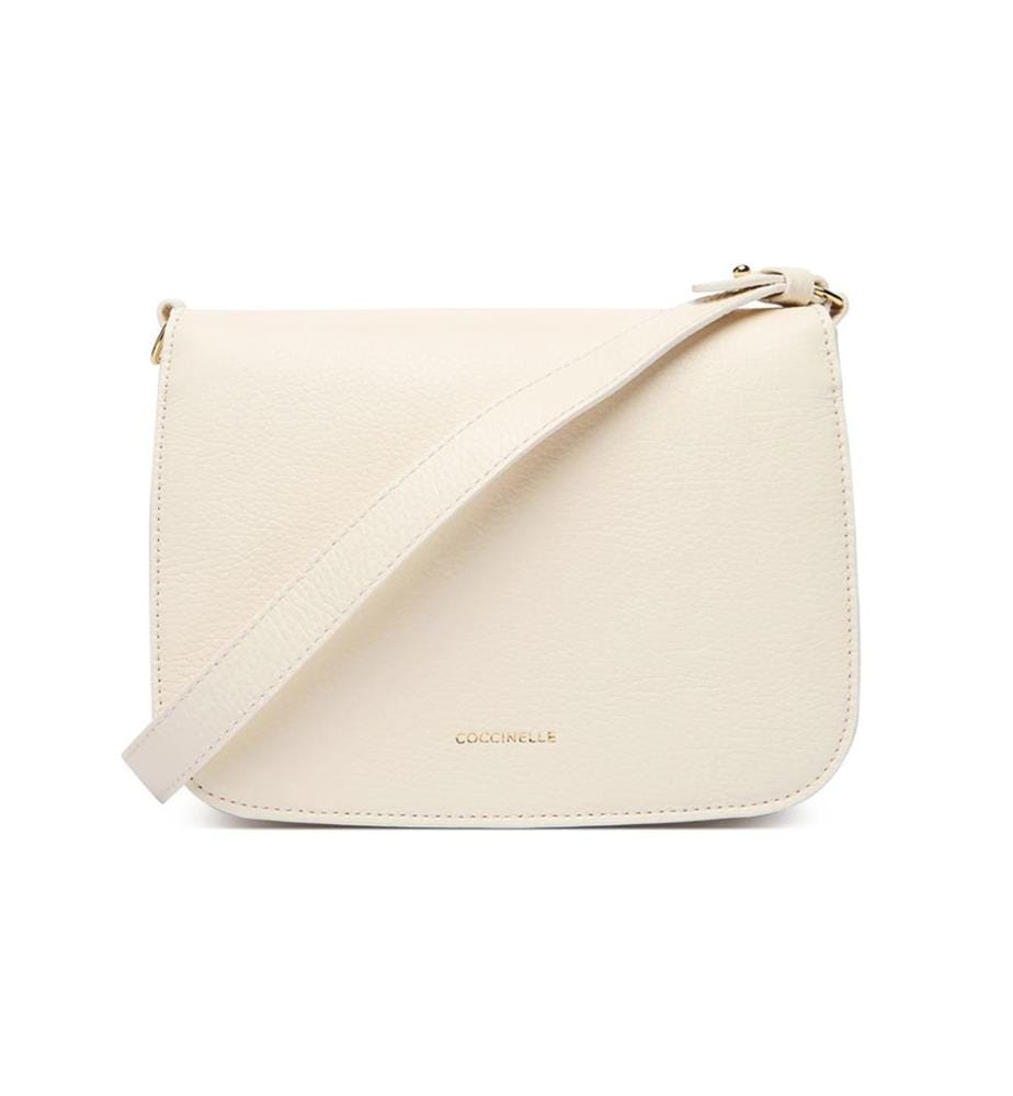C-Me Handbag Granulated leather - Pearl