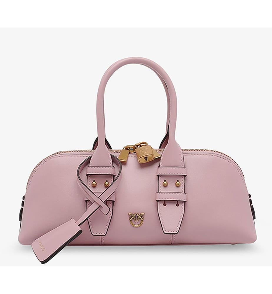 Lederhandtasche - Escape Bowling - Pink