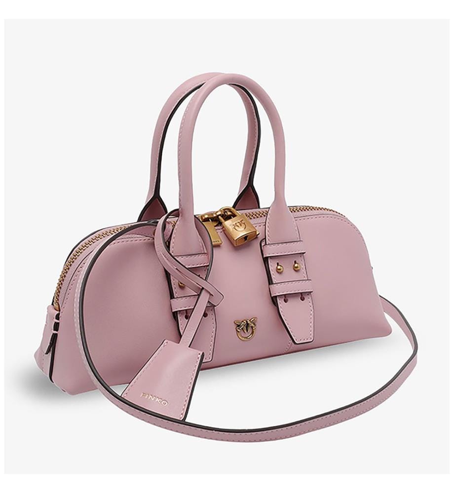 Lederhandtasche - Escape Bowling - Pink
