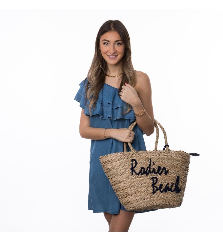 Korb Playa - Beige und Marine