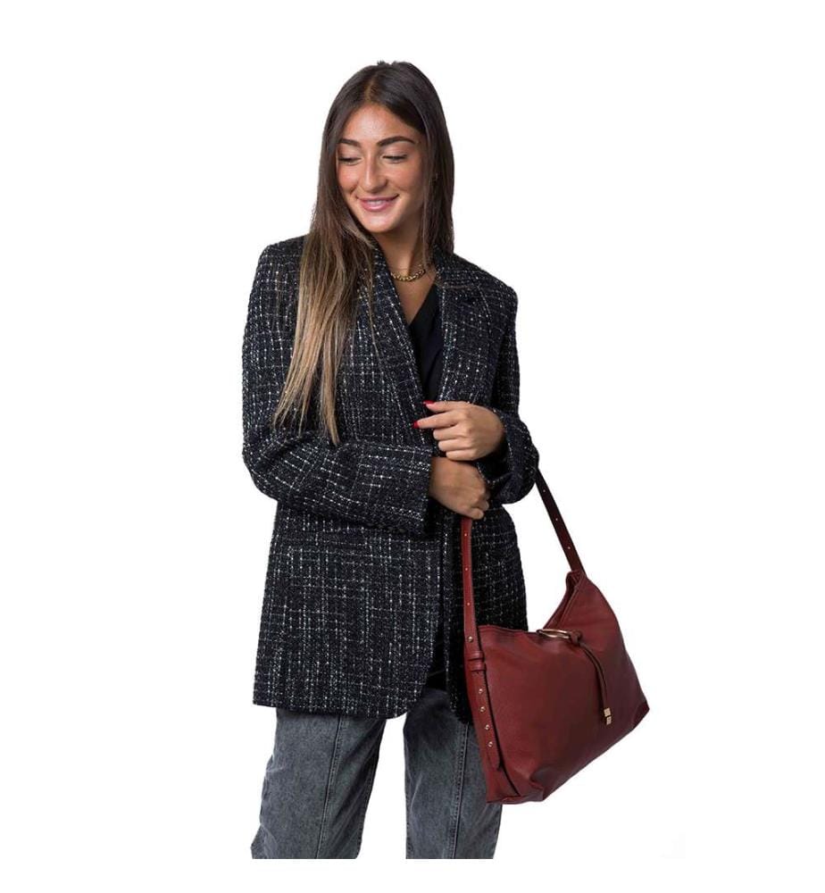 Mystere Handtasche - Ziegelstein