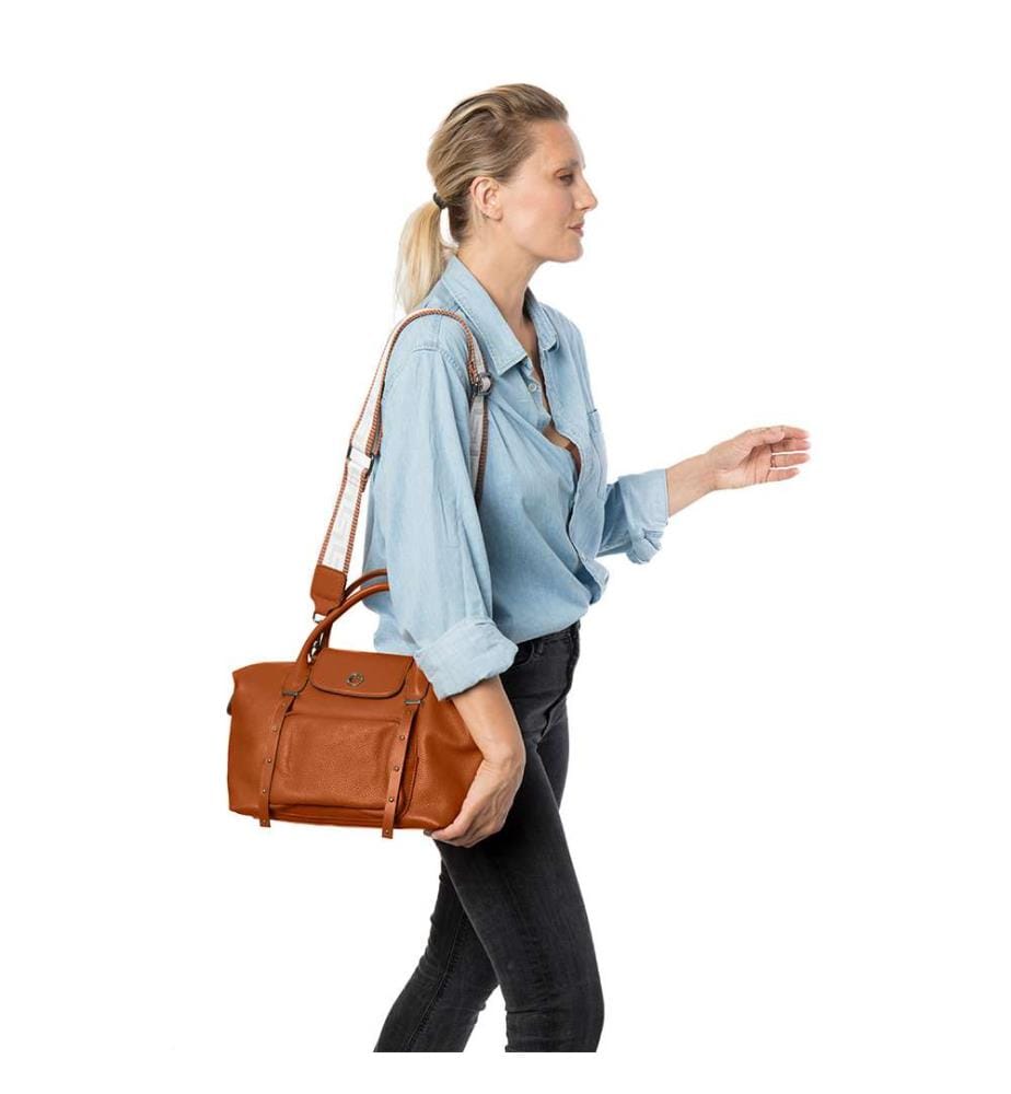 Handtasche Nougat - Hellbraun