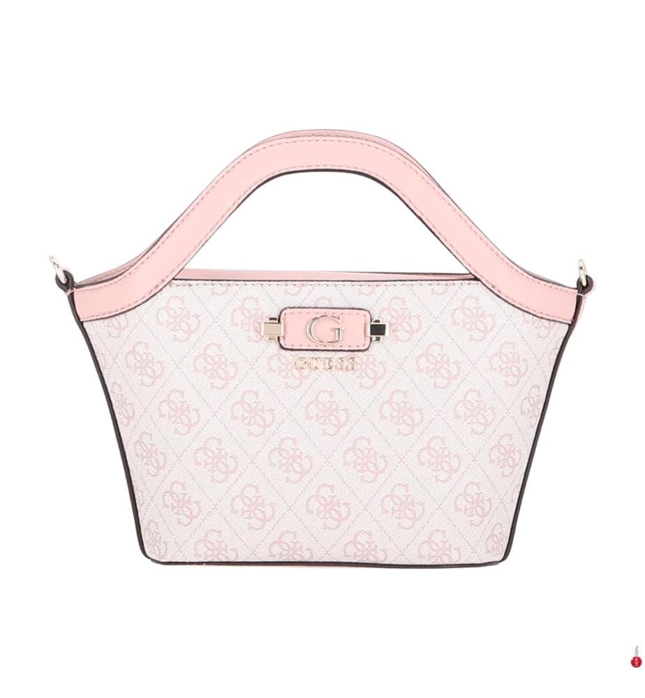 Sac à Main Lindsey - Blanc et Rose
