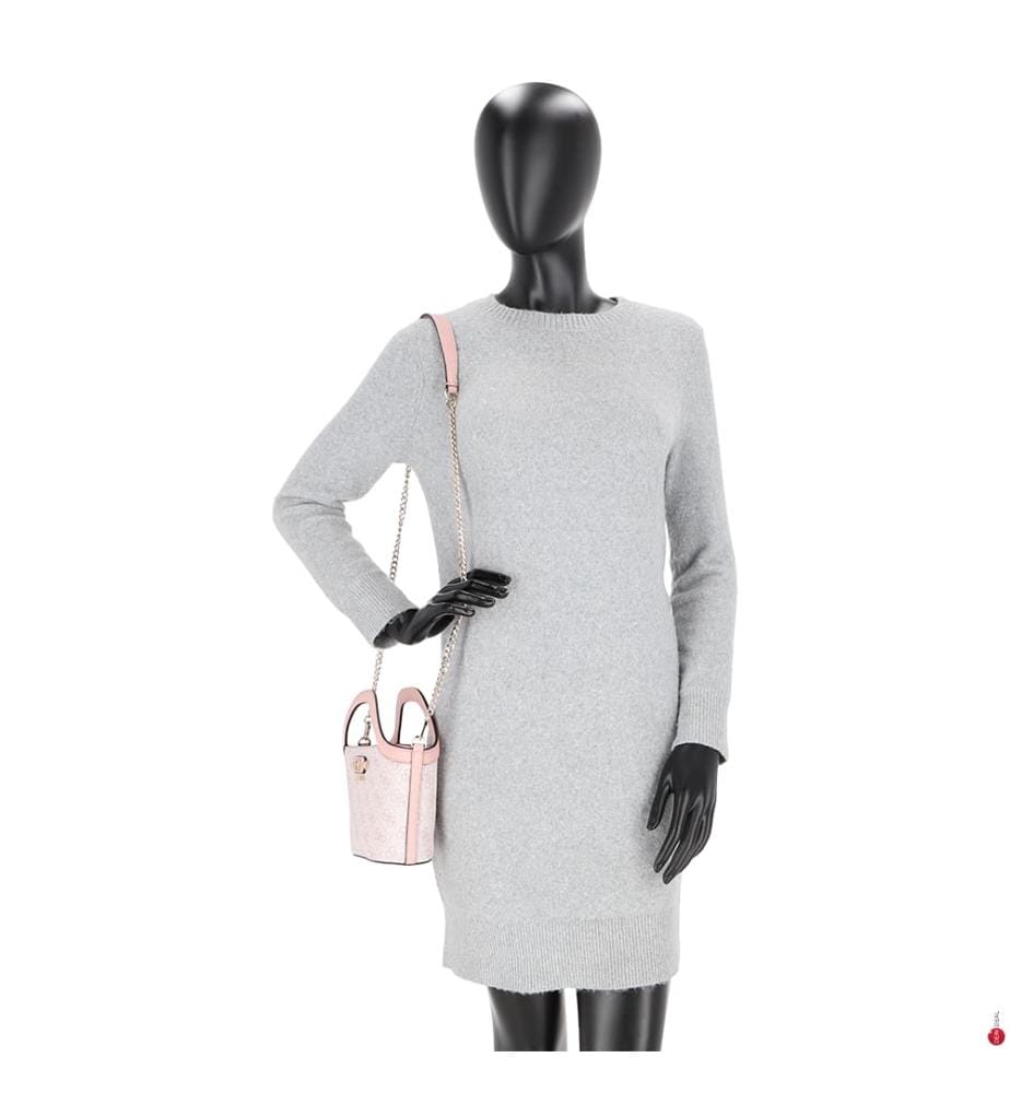 Sac à Main Lindsey - Blanc et Rose