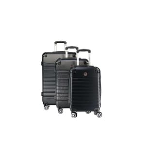 Lot de 3 Valises Shock - Noir