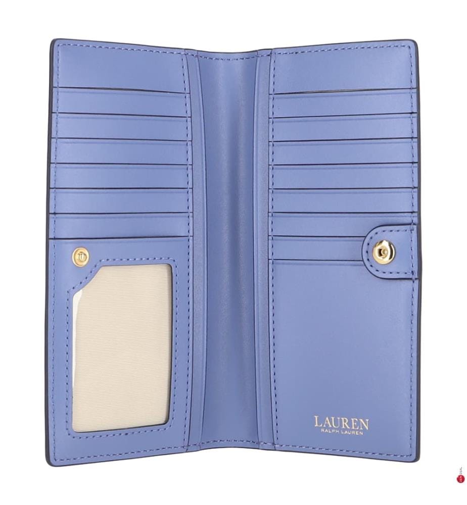 Brieftasche aus Leder - Blau