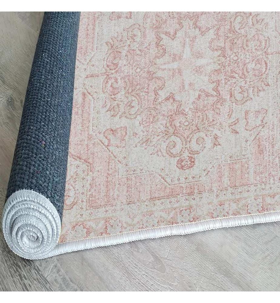Teppich, 160 x 230 cm, Creme, 70 % Baumwolle / 30 % Polyester, 1435 g/m²