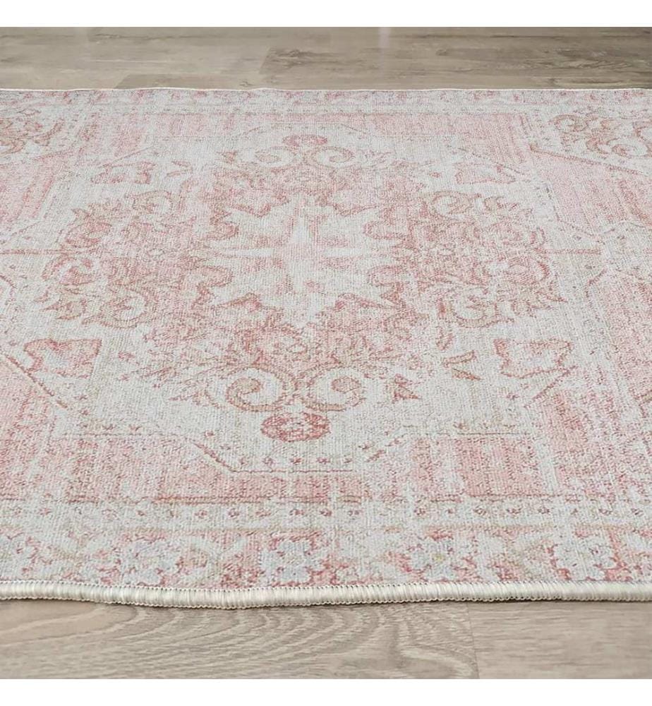Teppich, 160 x 230 cm, Creme, 70 % Baumwolle / 30 % Polyester, 1435 g/m²