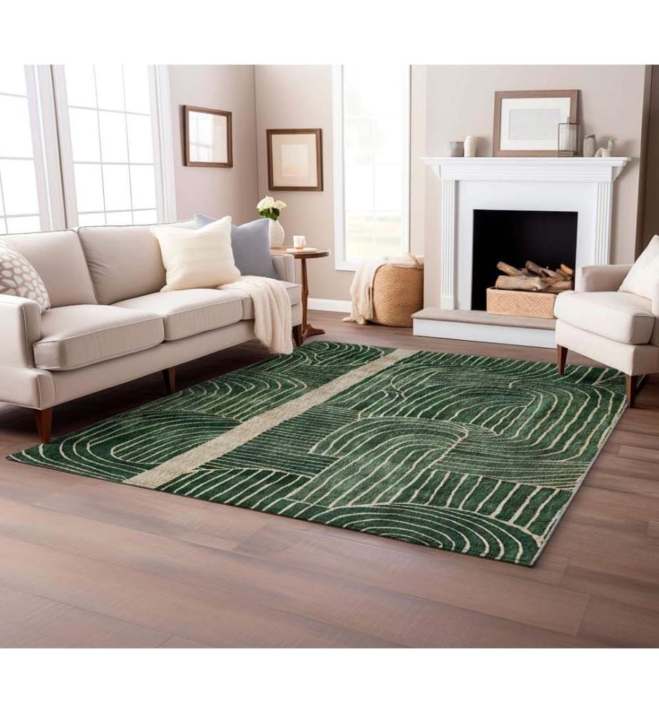 Teppich, 160 x 230 cm, mehrfarbig, 60 % Baumwolle / 40 % Polyester