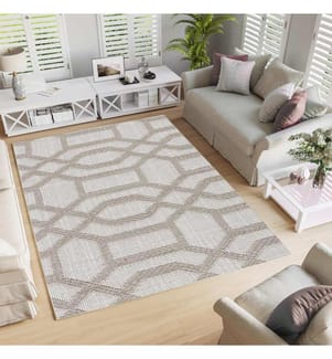 Teppich, 120 x 180, Braun, 70 % BAUMWOLLE / 30 % POLYESTER