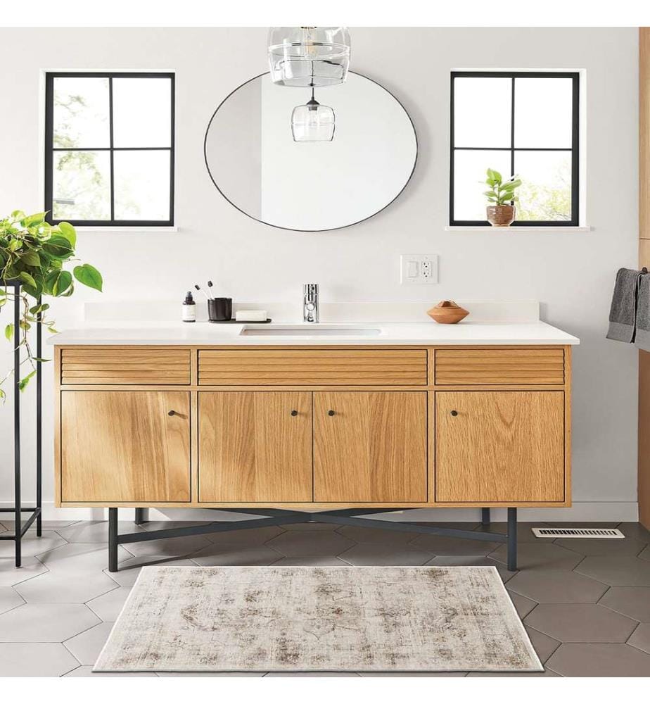 Teppich, 160 x 230, Beige, 100 % POLYESTER