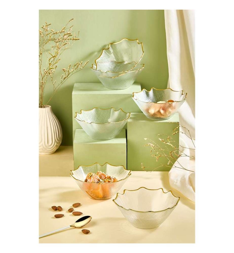 Set of 6 bowls - Clear