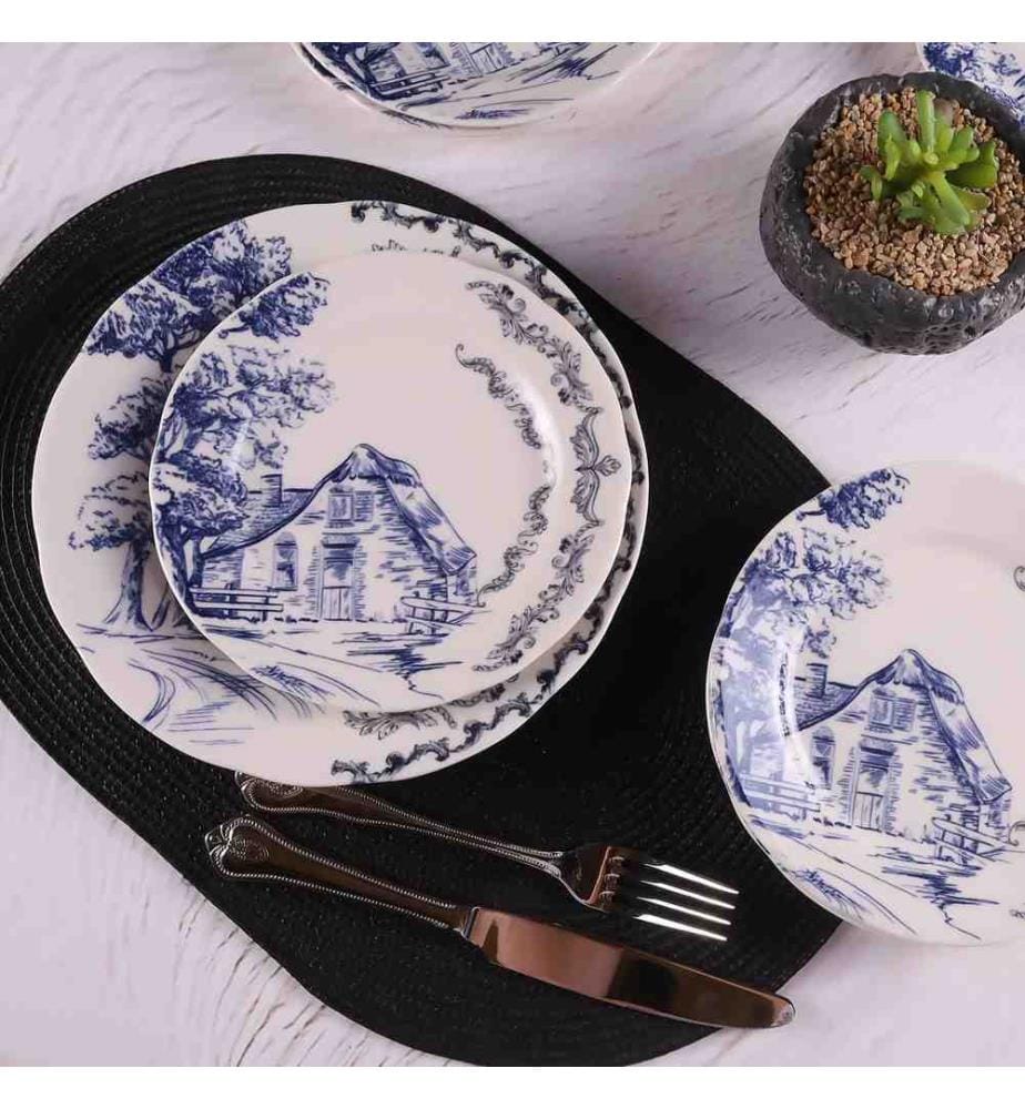 Teller-Set 7-teilig - Multicolor