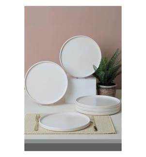 Serviergeschirr-Set (6-teilig) – Mattweiss