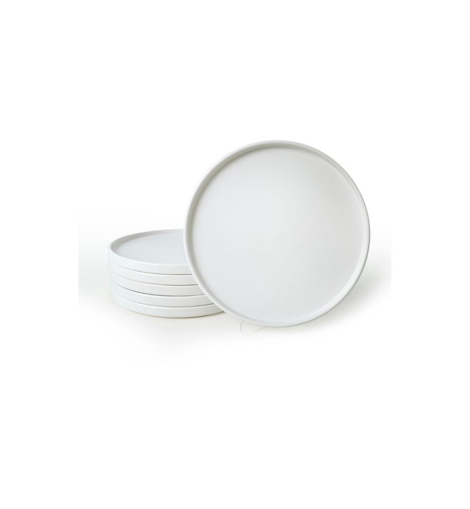 Serviergeschirr-Set (6-teilig) – Mattweiss