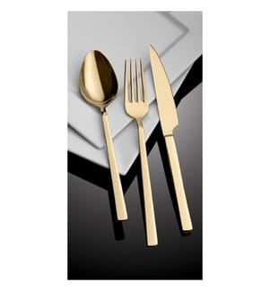 36-teiliges Besteckset – Goldfarben