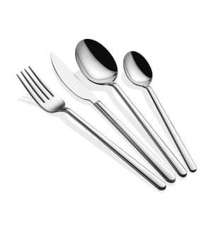 24-teiliges Besteckset – Silber