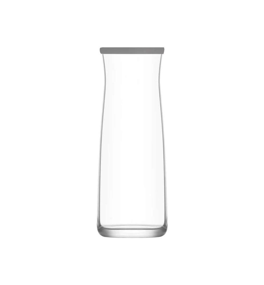 Glasflasche, Transparent, 100% Glas