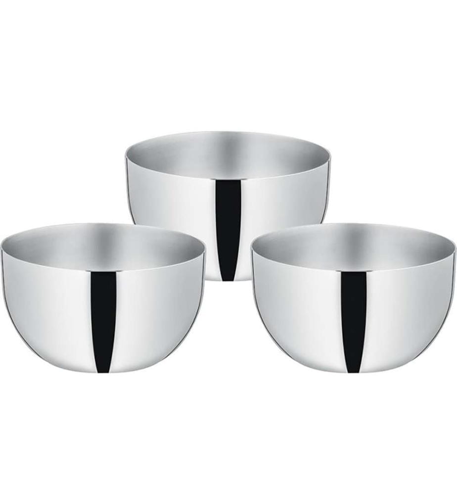 3er-Set Schalen – Silber
