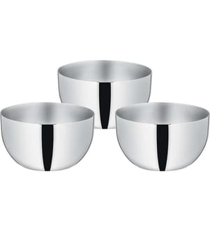 3er-Set Schalen – Silber