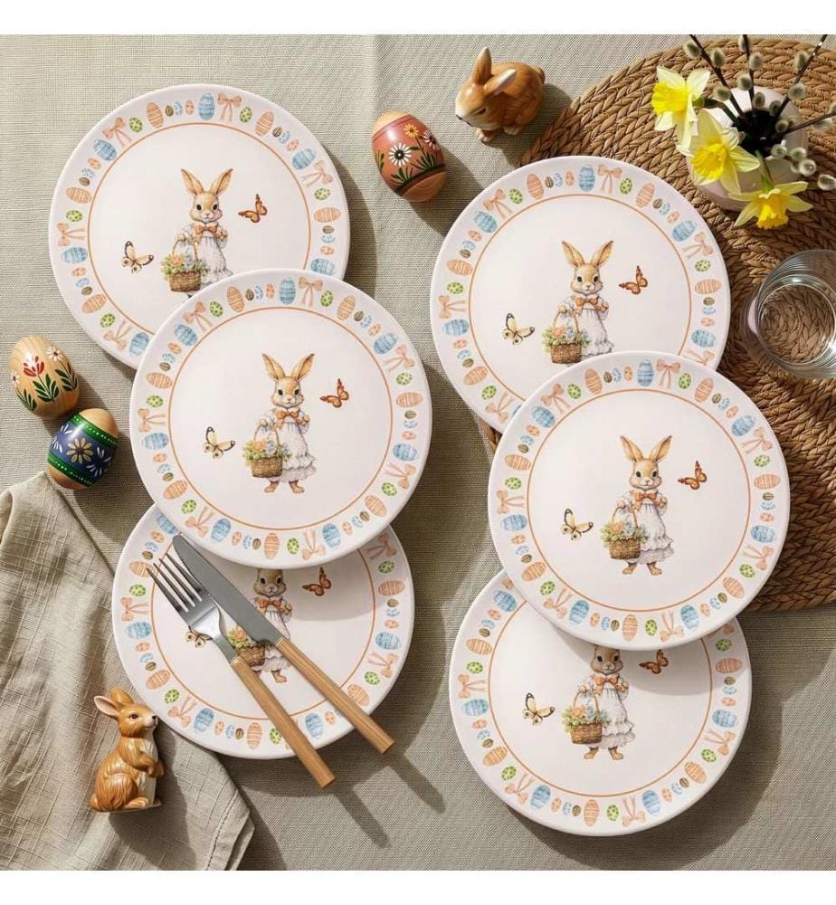 Service-Teller-Set 6-teilig - Multicolor