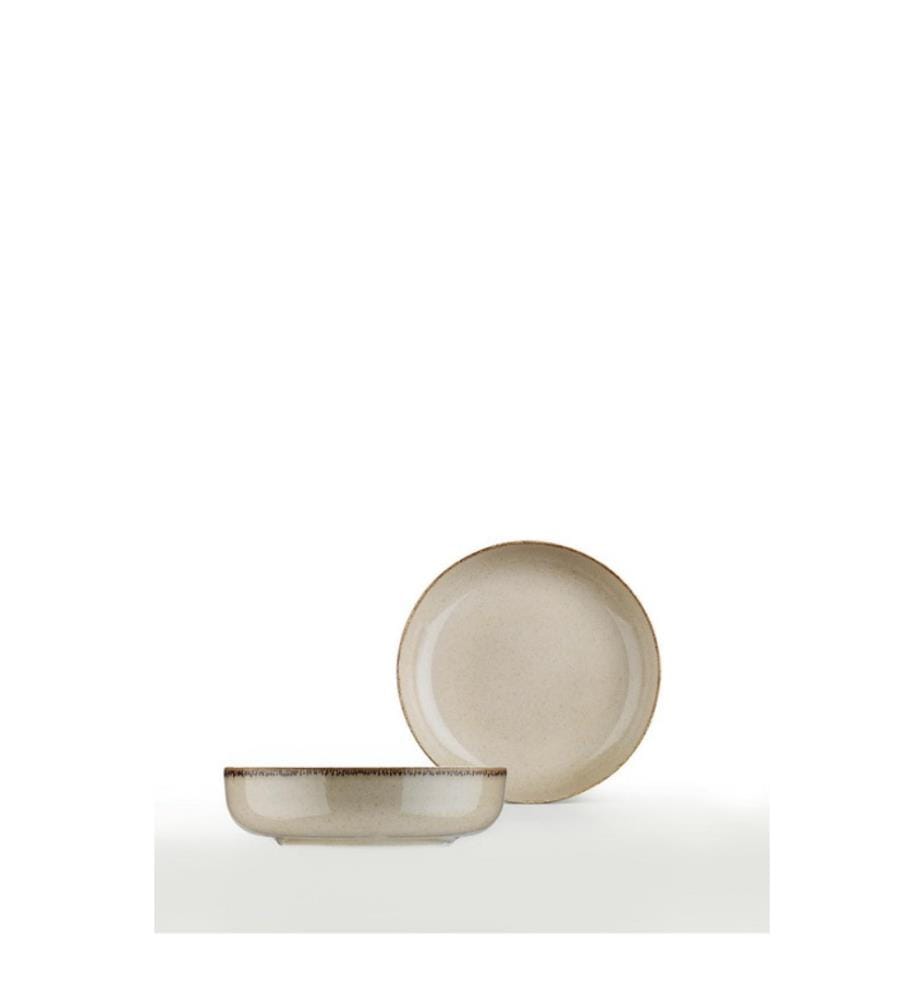 Schüssel-Set, 2 Stück - Grau