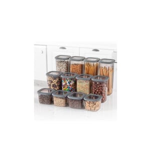 Aufbewahrungsboxen-Set – Anthrazit