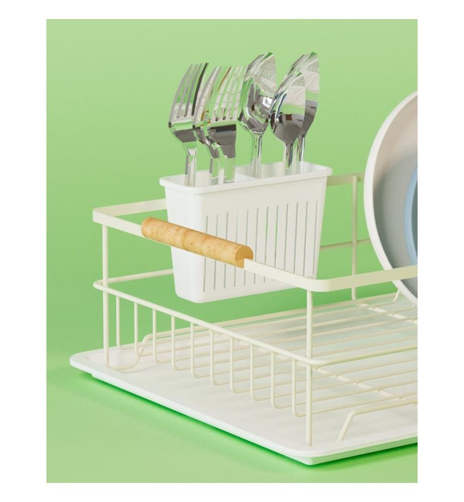 Küchenorganizer, 100 % Metall, Beige