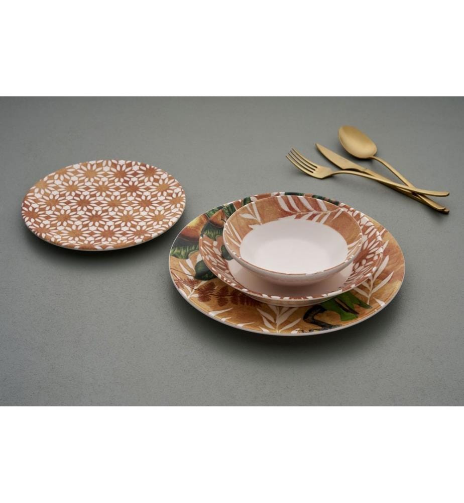 Tischservice (24-teilig) – Orange
