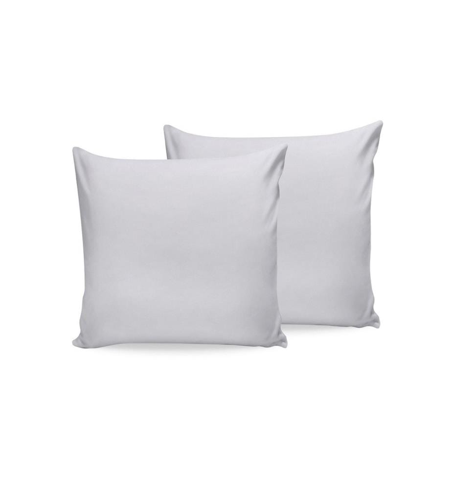 Kopfkissenbezug-Set (2 Stück) 60 x 60 cm - Weiss