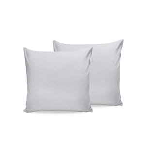 Kopfkissenbezug-Set (2 Stück) 60 x 60 cm - Weiss