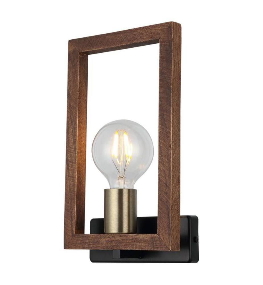 Lampada da parete - Antico e nero