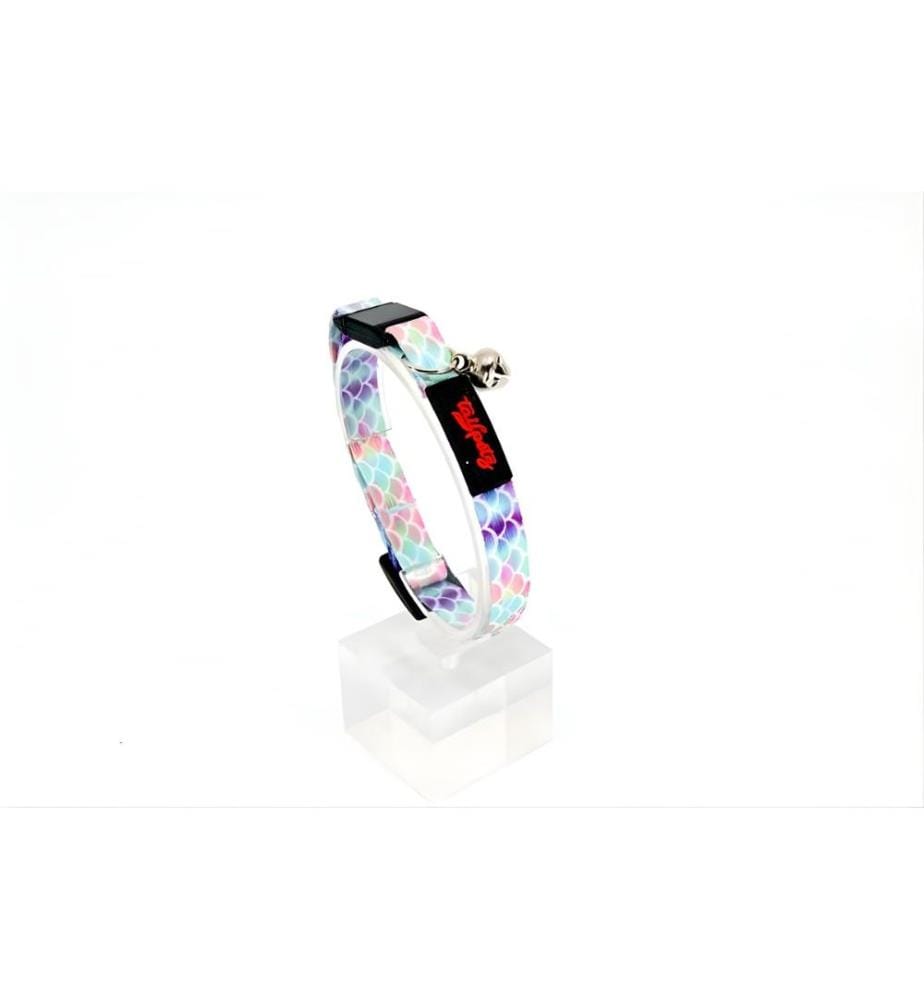 Katzenhalsband mehrfarbig 100 % Polyester