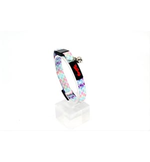 Katzenhalsband mehrfarbig 100 % Polyester