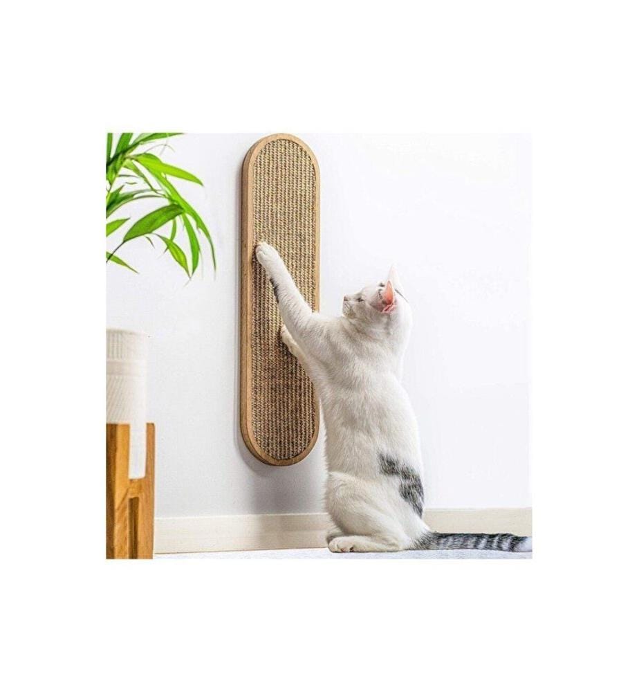 Kratzbaum für Katzen – Beige und Eiche