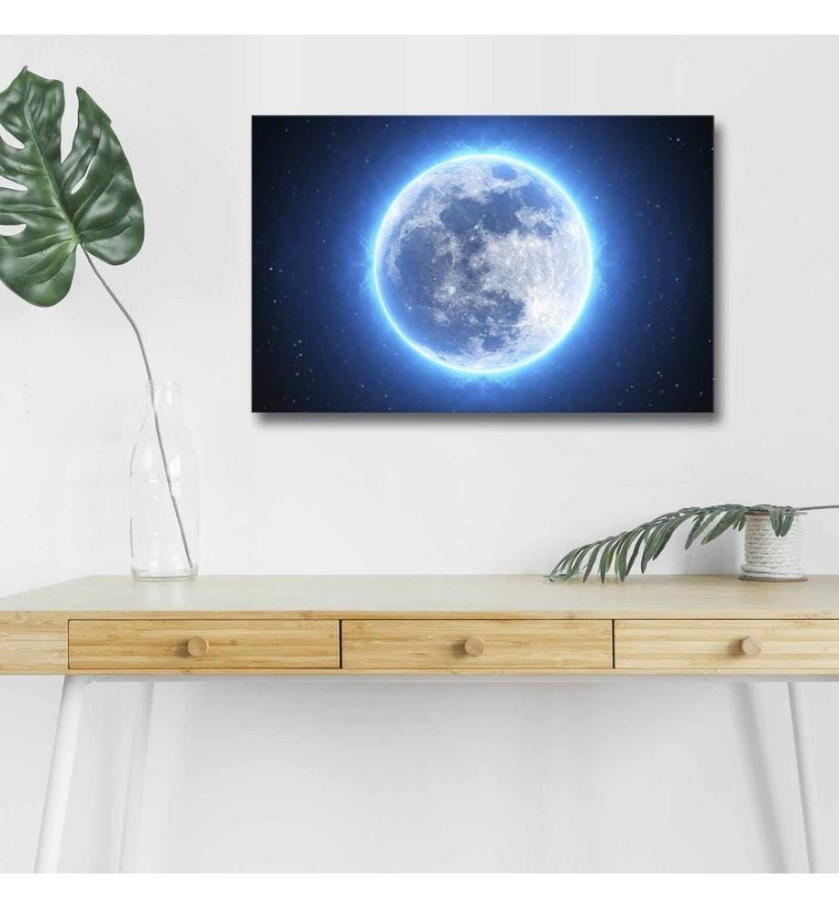Bunt, Leinwandbilder, 45 X 70 cm, Wildleder Leinwand