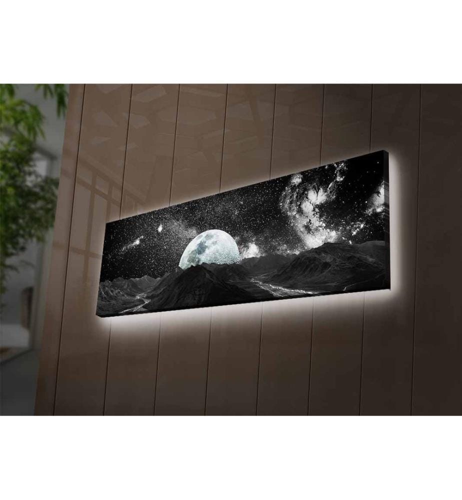 LED-Bild auf Leinwand – Mehrfarbig